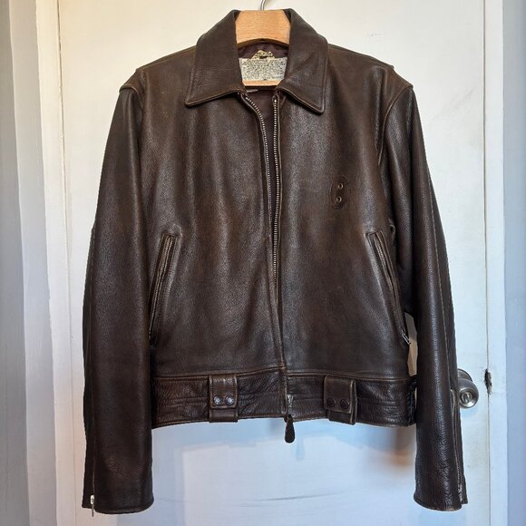 Avirex Vintage Leather Jacket - Picture 1 of 11